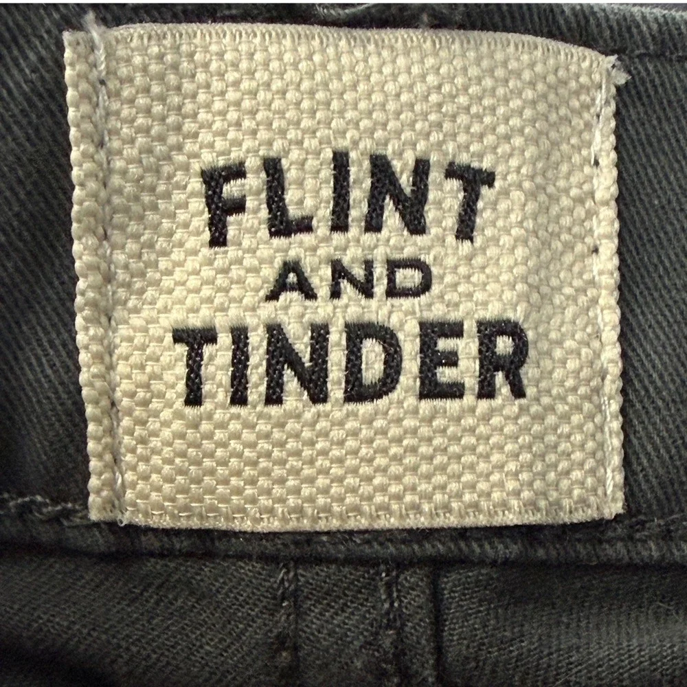 Flint and Tinder‎ 365 Straight Fit Pants Mens 38x33 Charcoal Grey F-510002